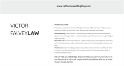 Desktop Screenshot of californiaweddingblog.com